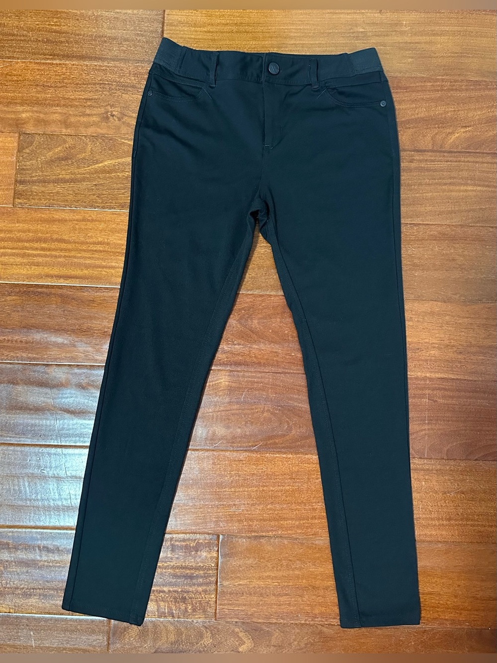 Simply Vera Vera Wang Women’s Petite M Black Stretch Skinny Pants PM
